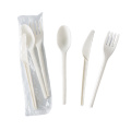 Eco friendly 100% compostable CPLA biodegradable cutlery set